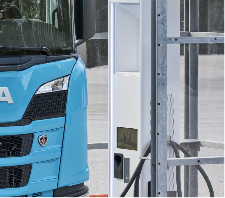 Scania and ABB E-mobility undertakes testing of Megawatt Charging System