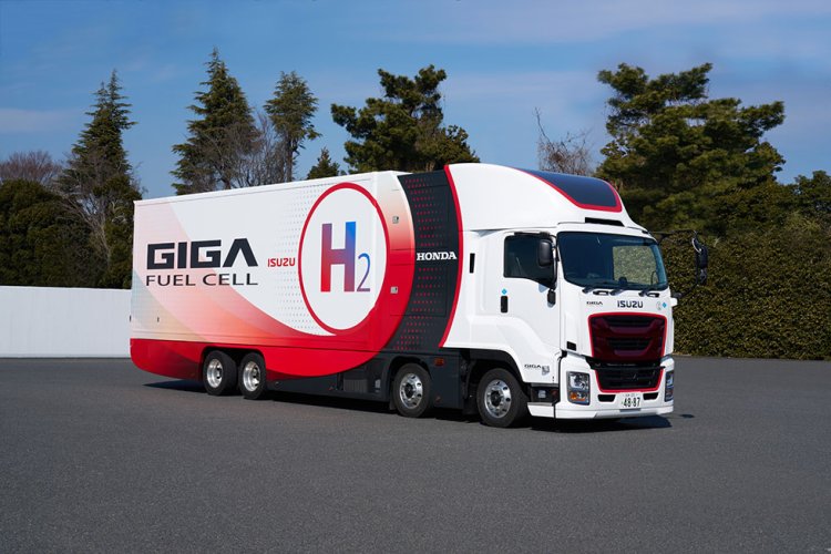 Honda to develop and supply fuel cell system for Isuzu’s heavy-duty truck