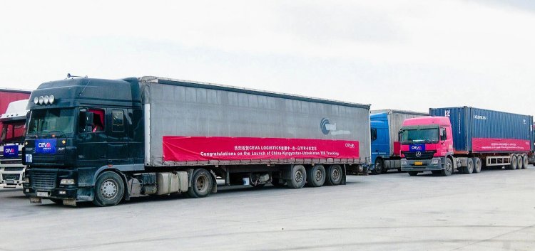 New Trucking route open along the China-Kyrgyzstan-Uzbekistan corridor