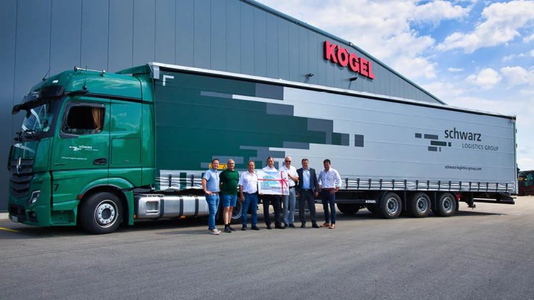 Kögel to deliver Spedition Schwarz Eurotrailers and Kögel Mega