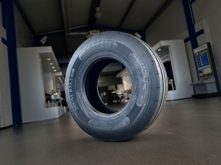 Krone presents a advanced tyres for trailers