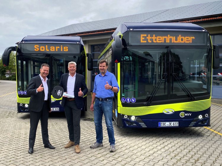 Upper Bavaria Carriers Received 10 Solaris Urbino 12 Hydrogen Bus