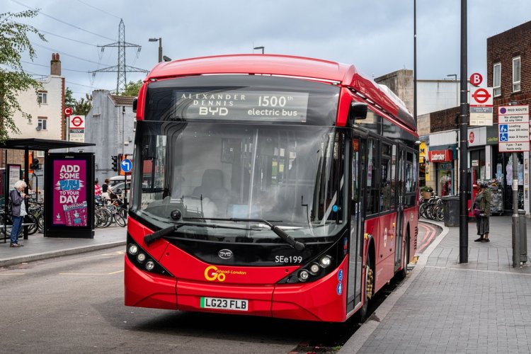 BYD–Alexander Dennis partnership celebrates 1,500th electric bus