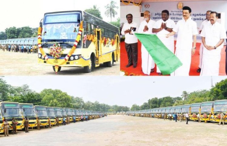 Tamilnadu transport upgrade 100 refurbished buses to enhance intercity connectivity
