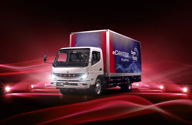 Mitsubishi Fuso's eCanter launched in Chile