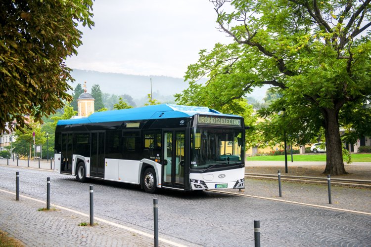 Solaris  provided buses to Gmina Miejska