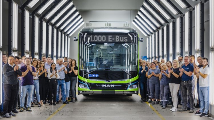 MAN Produces 1000th Electric Bus