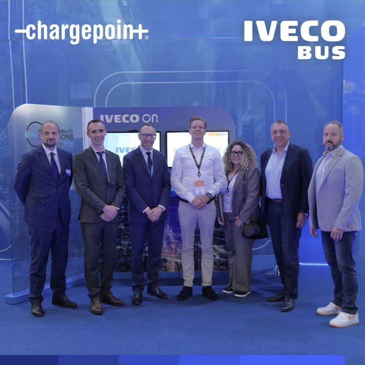 Iveco Bus and ChargePoint partners for software support on Fleet Management