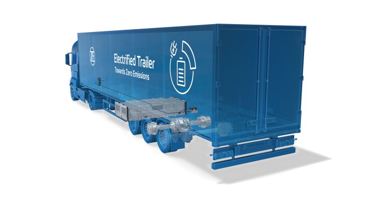 ZF presents new concept for Electrified Trailers