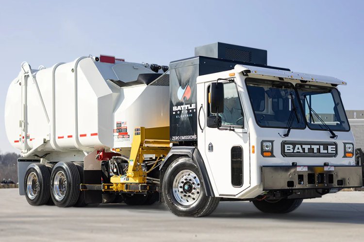 Battle Motors introduces Advanced Battery Electric Vehicle Refuse Truck to California