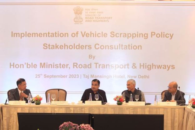 Nitin Gadkari urges parties to endorse the vehicle scrapping proposal