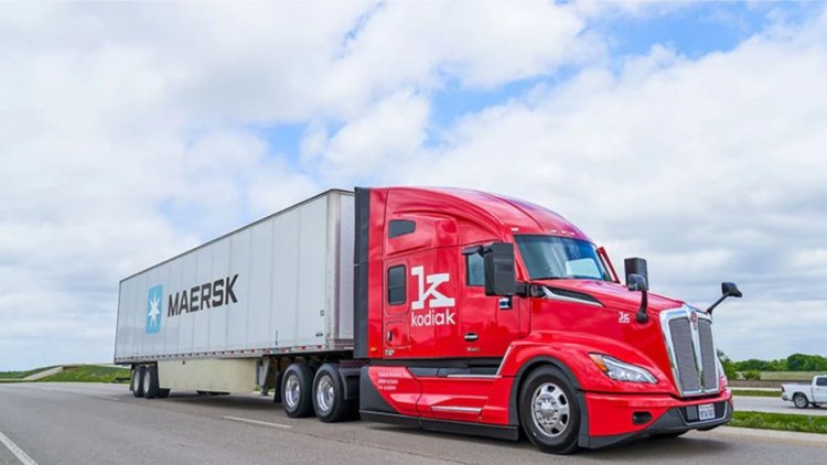Maersk and Kodiak Robotics Launch the First Commercial Autonomous Truck
