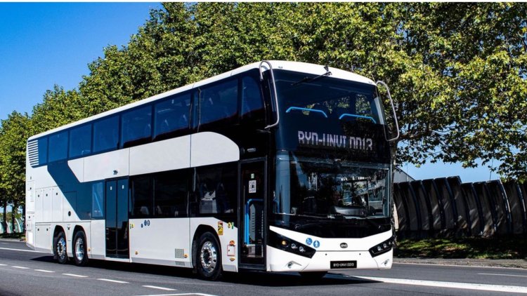 BYD introduces eBus at Busworld 2023