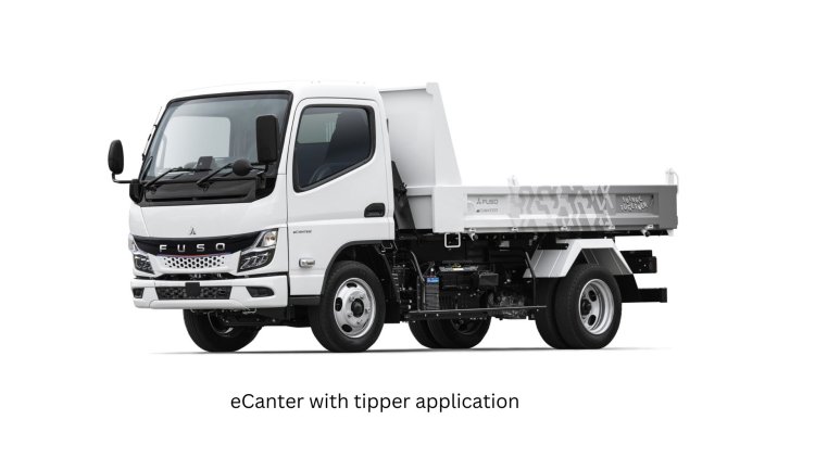 Mitsubishi Fuso showcase new variants in ecanter at Japan Mobility Show 2023