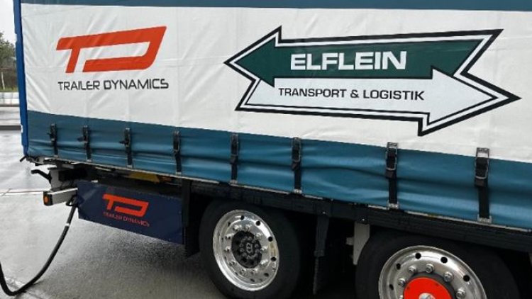BMW Group Logistik sets a benchmark in electric semi-trailer tests.