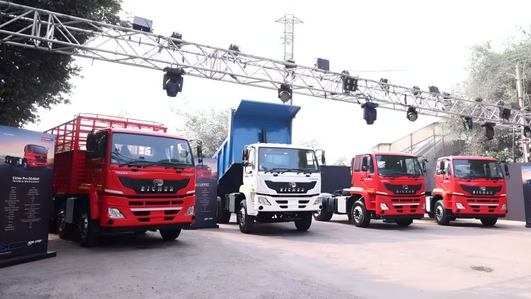 Eicher Trucks & Buses Unveils Non-Stop Series of HD Trucks