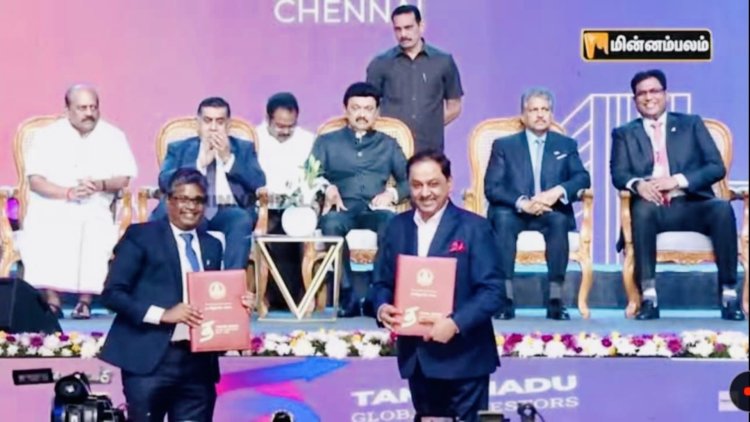 Hinduja Groups signs MoU with TN Govt