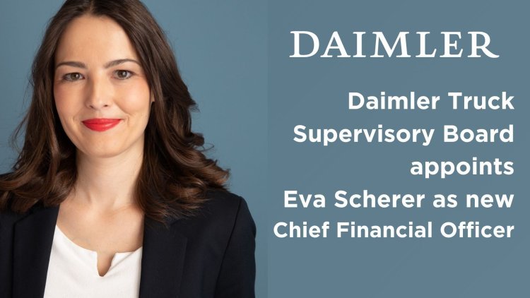 Daimler Truck appoints Ms. Eva Scherer as CFO