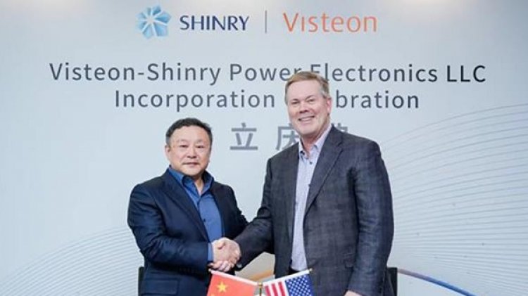 Visteon and Shinry join forces in a new venture to advance power electronics technology