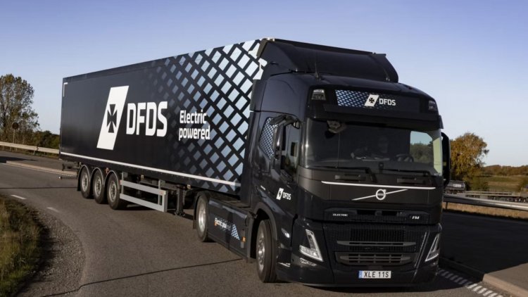 Volvo receives order for 100 electric trucks from DFDS