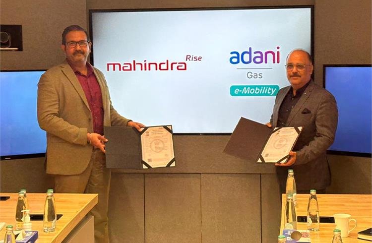 Mahindra teams up with Adani for nationwide EV charging