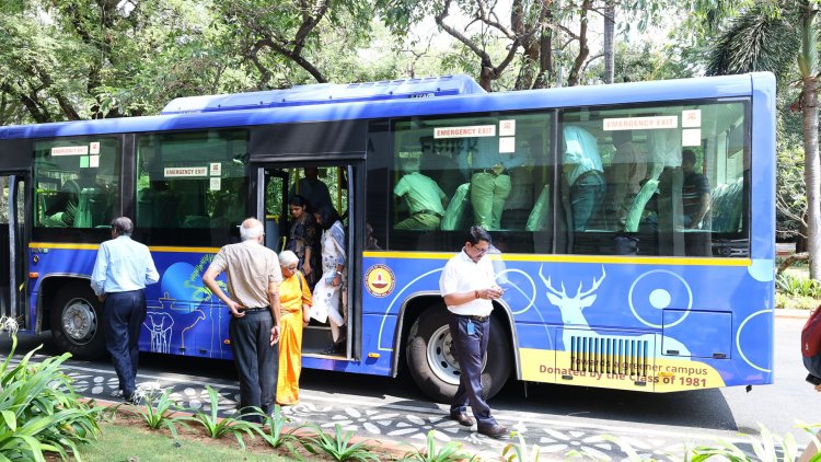 IIT Madras and SWITCH launch electric campus shuttles