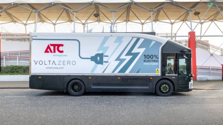 Volta truck delivers Volta Zero to ATC Transport
