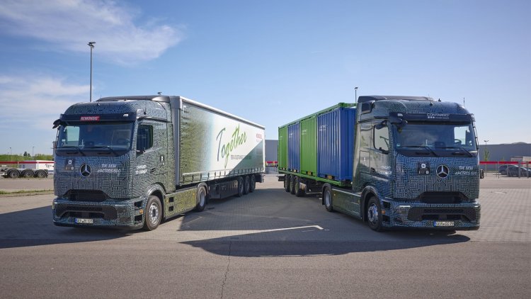 Contargo and Remondis trails eActros 600 Electric Trucks