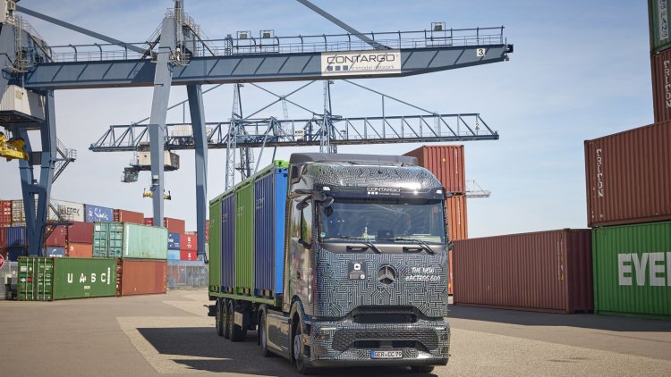 Contargo and Remondis trails eActros 600 Electric Trucks