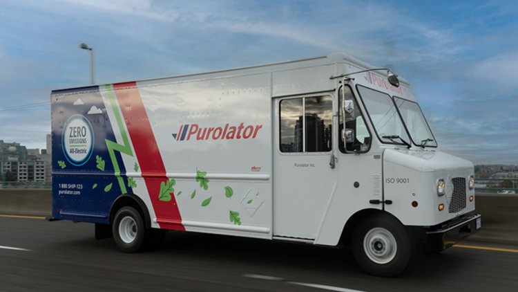 Motiv delivers 55 electric trucks to Purolator