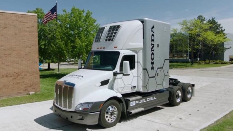 Honda Unveils Class 8 Hydrogen Truck Concept at ACT Expo 2024