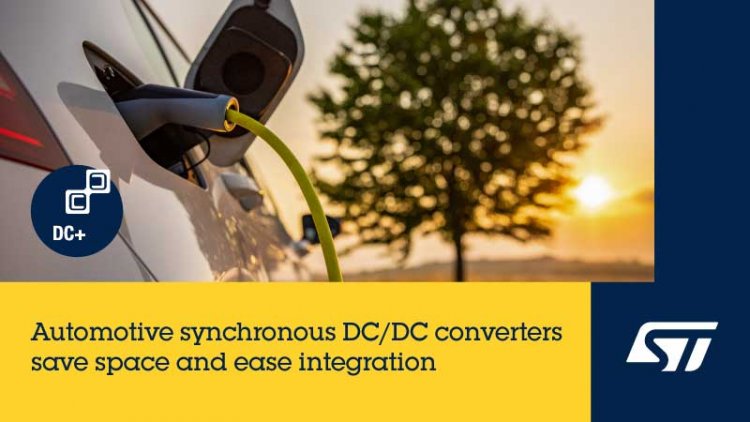 STMicroelectronics unveils new automotive buck converters.