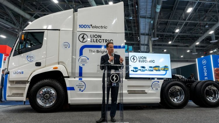 Lion Electric Unveils Lion8 Truck