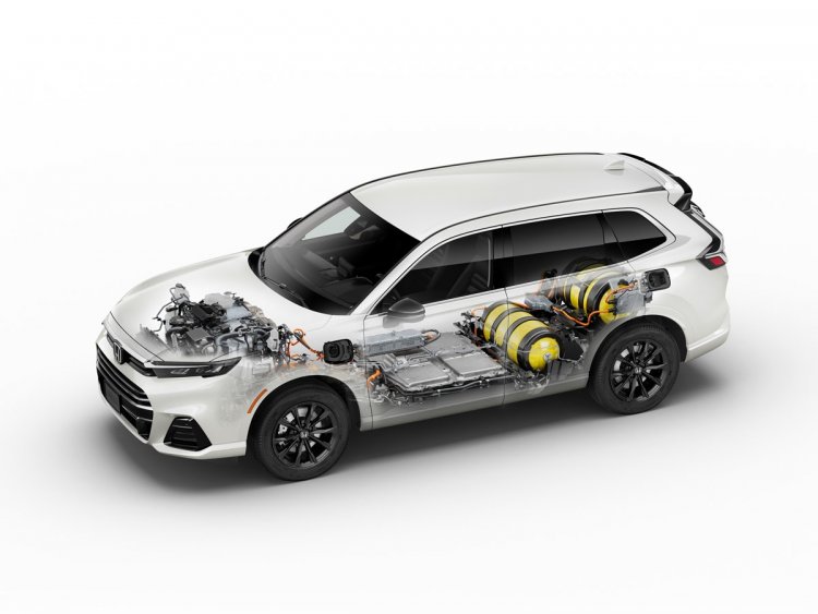 Vitesco Technologies Supplies EMR3 Axle Drive for Honda's CR-V e:FCEV