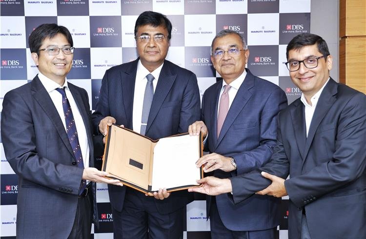 Maruti Suzuki collaborates with DBS Bank India for Dealer Financing Solutions