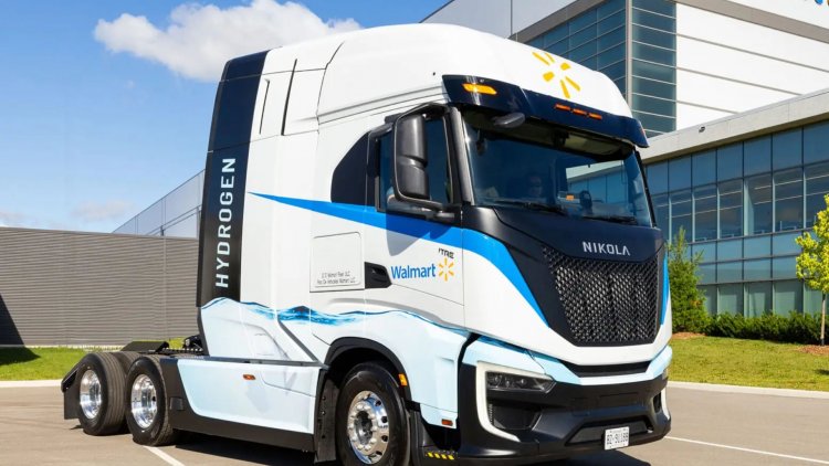 Walmart Canada Debuts Nikola’s Hydrogen Fuel Cell Electric Semi-Truck
