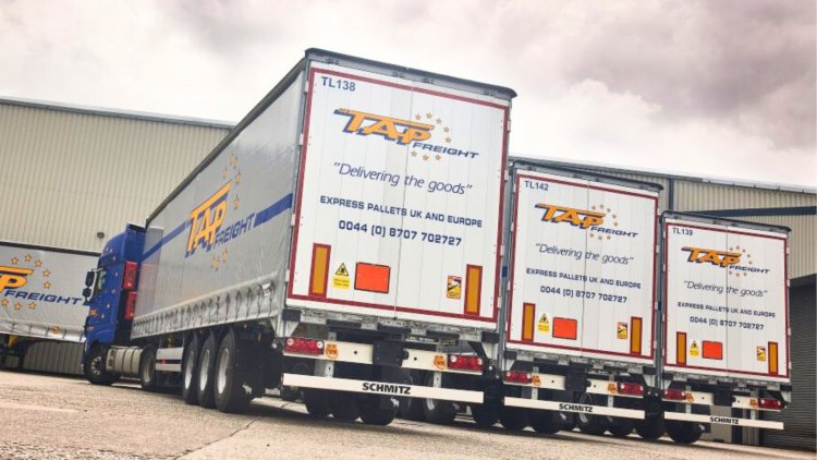 Schmitz Cargobull debuts UK built trailers at Tapfreight